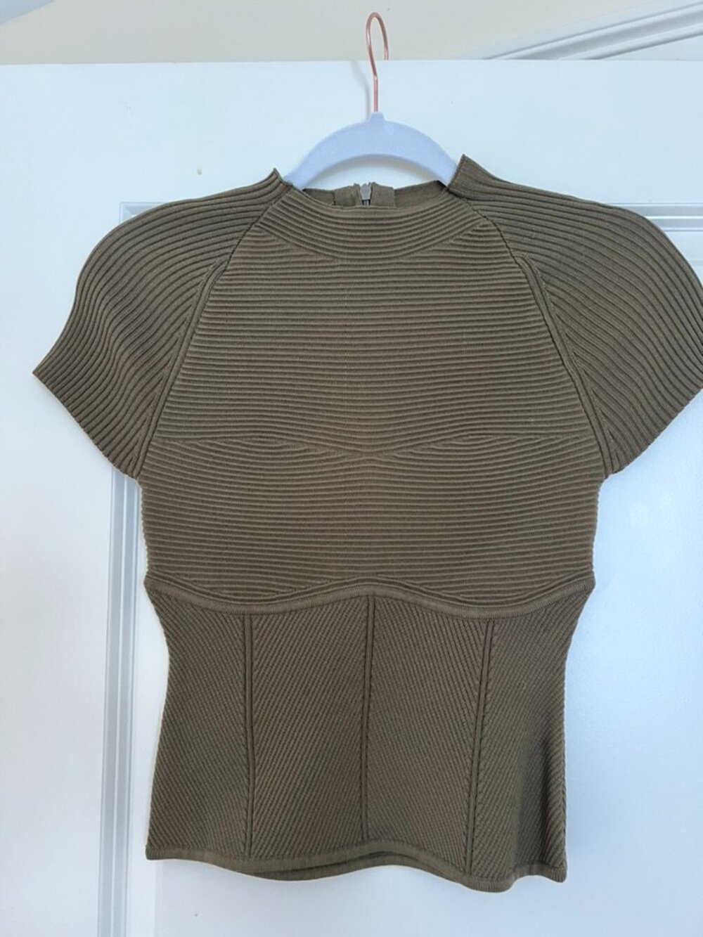 Staud Olive Green Top